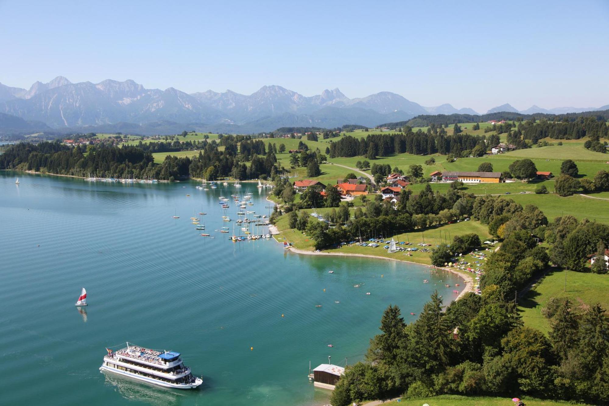 Seehotel Und Appartements Schnoeller Rieden Dış mekan fotoğraf